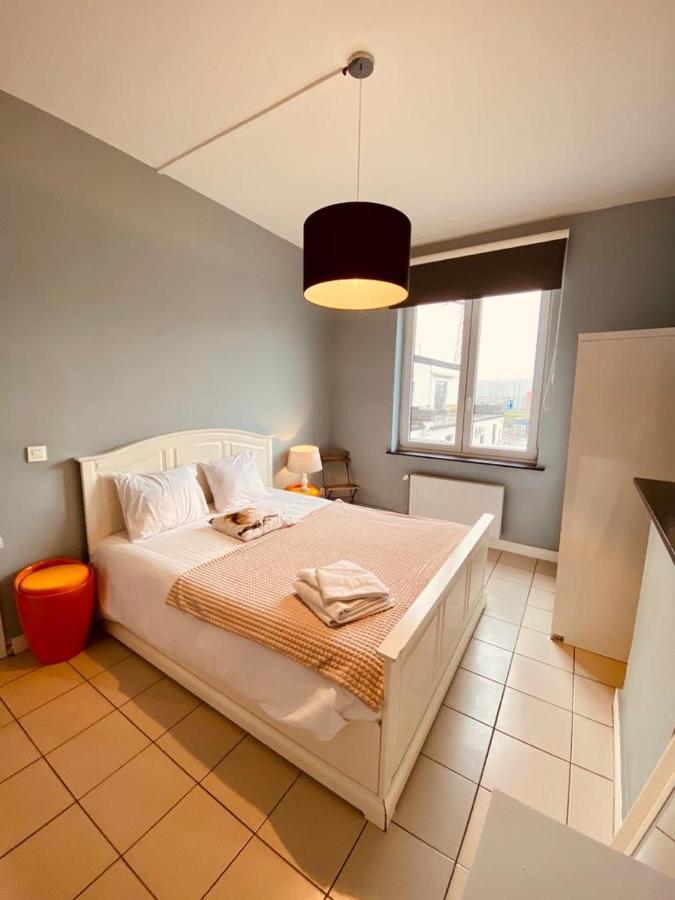 Apartamento Fenetre Sur Le Standard De Liege Ougree Exterior foto